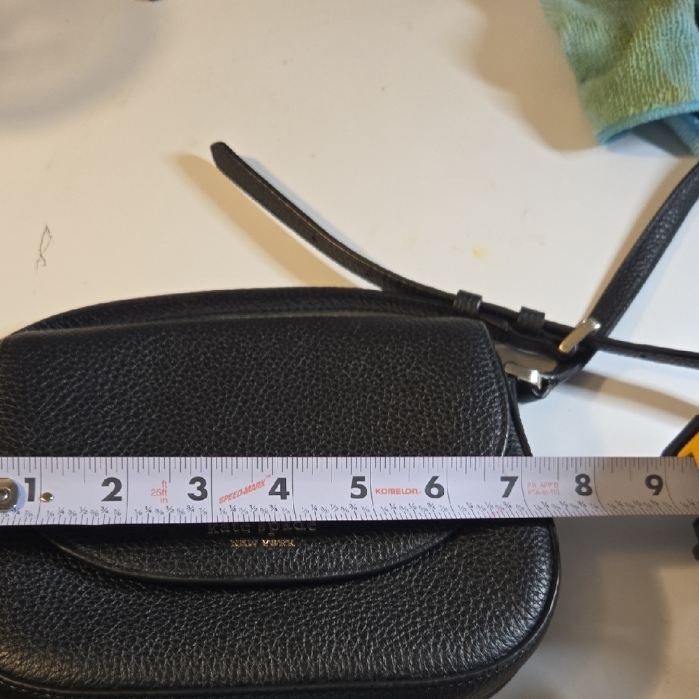 Kate Spade Black Pebbled Crossbody Bag - Picture 11 of 13